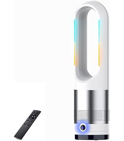 Amazon | Dyson AM05 Hot + Cool Fan Heater, White/Silver by